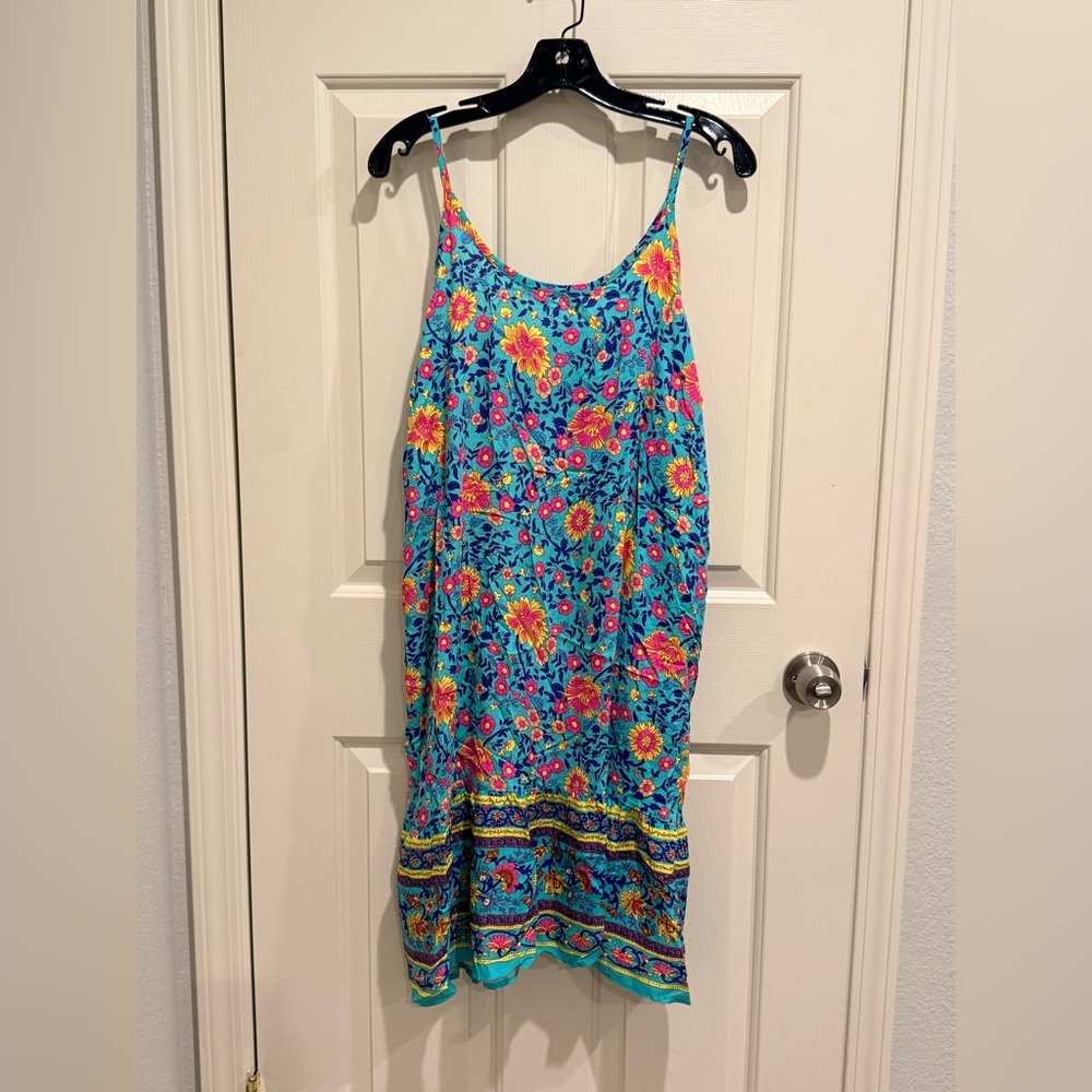 Qearal Floral Boho Summer Dress